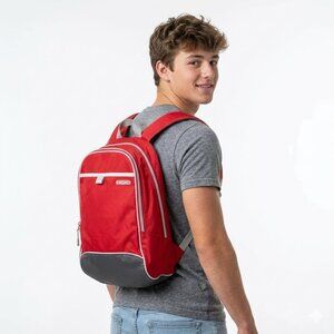 OGIO Backpack NWOT Laptop Multi Compartment Red Charcoal Unisex